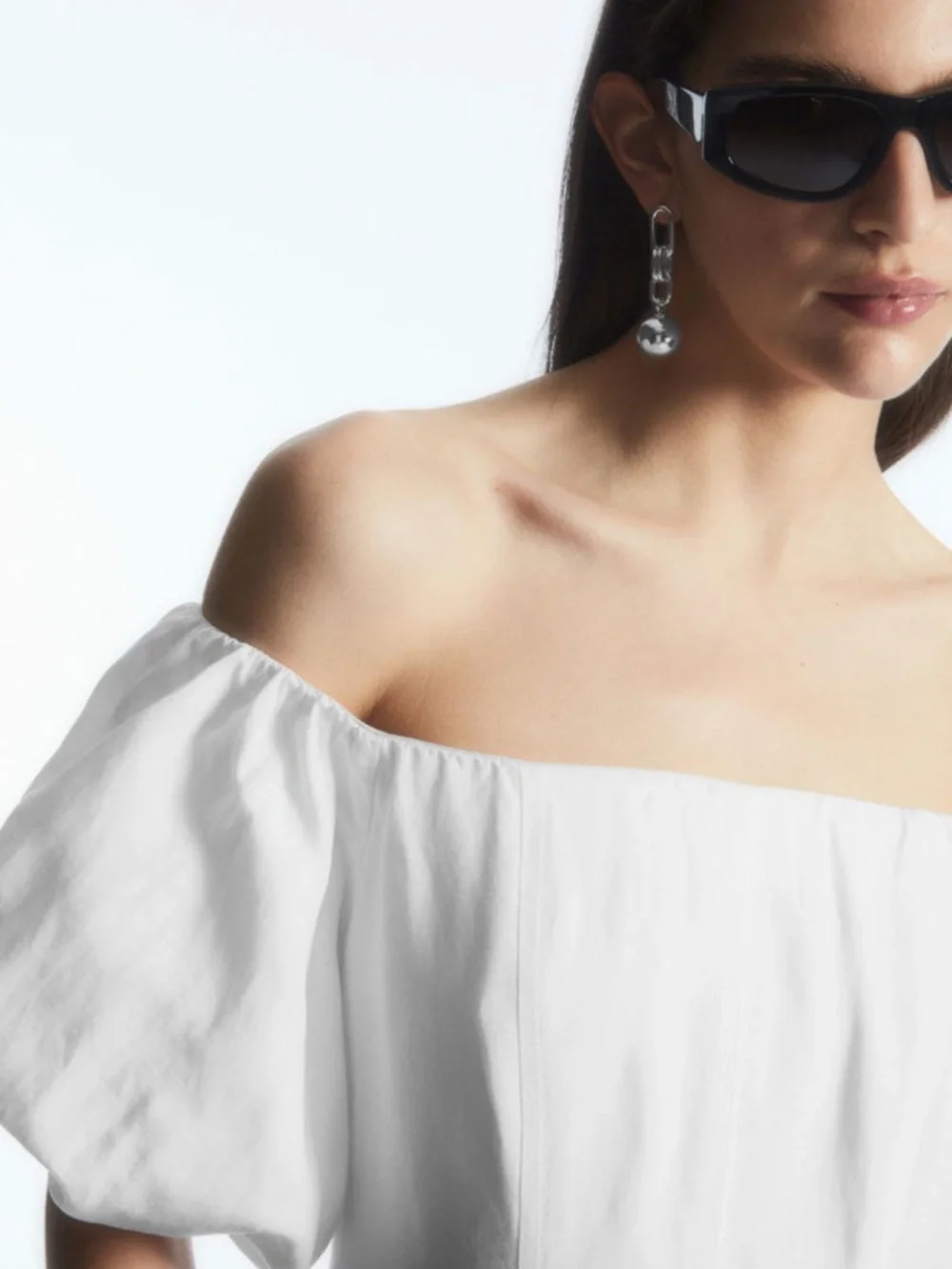 COS Perfect White Spring/Summer Dress - Brand New w/Tags - Picture 3 of 9